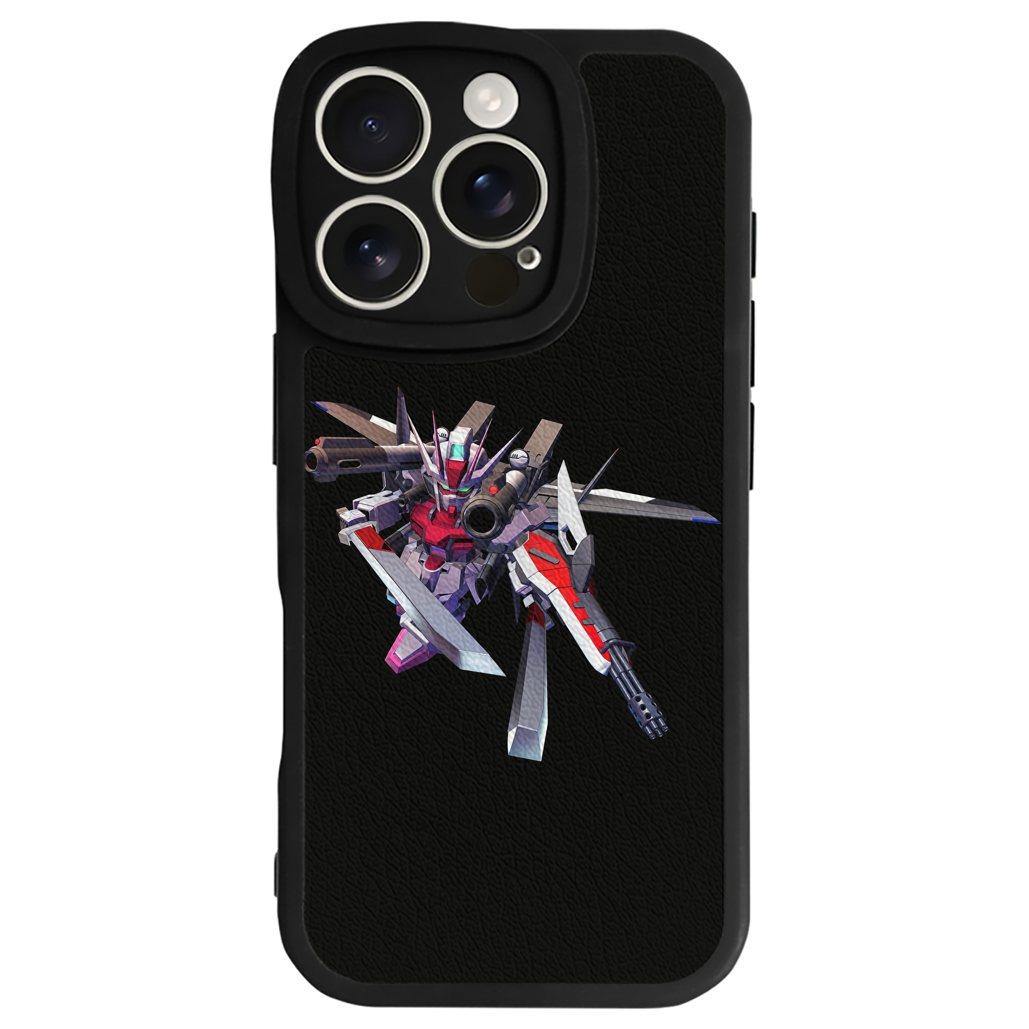 （画像用） 機動戦士ガンダム Mobile Suit Gundam 【iPhone 16シリーズ対応】シリコンスマホケース（レザー調） 材質：シリコン